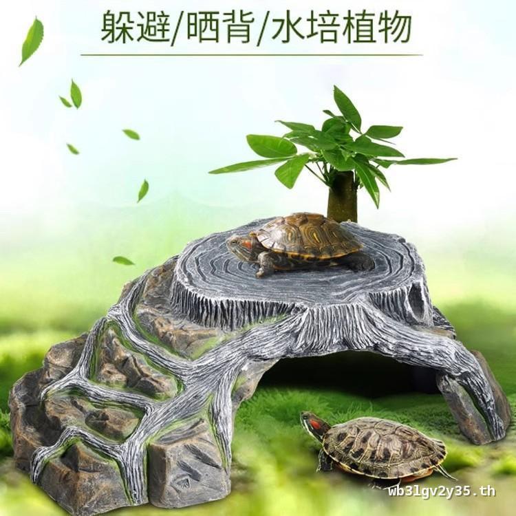 Turtle Tank Turtle Drying Platform Climbing Platform ระดับน้ําสูง Sunning Platform Sunning Turtle Cl