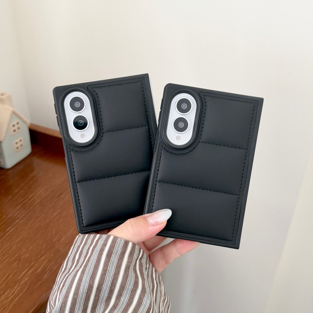 เรียบง่าย แจ็คเก็ตลง เคส สำหรับ Samsung Galaxy Z Fold 8 Wide Case ป้องกันการตก พลิกปก เคส