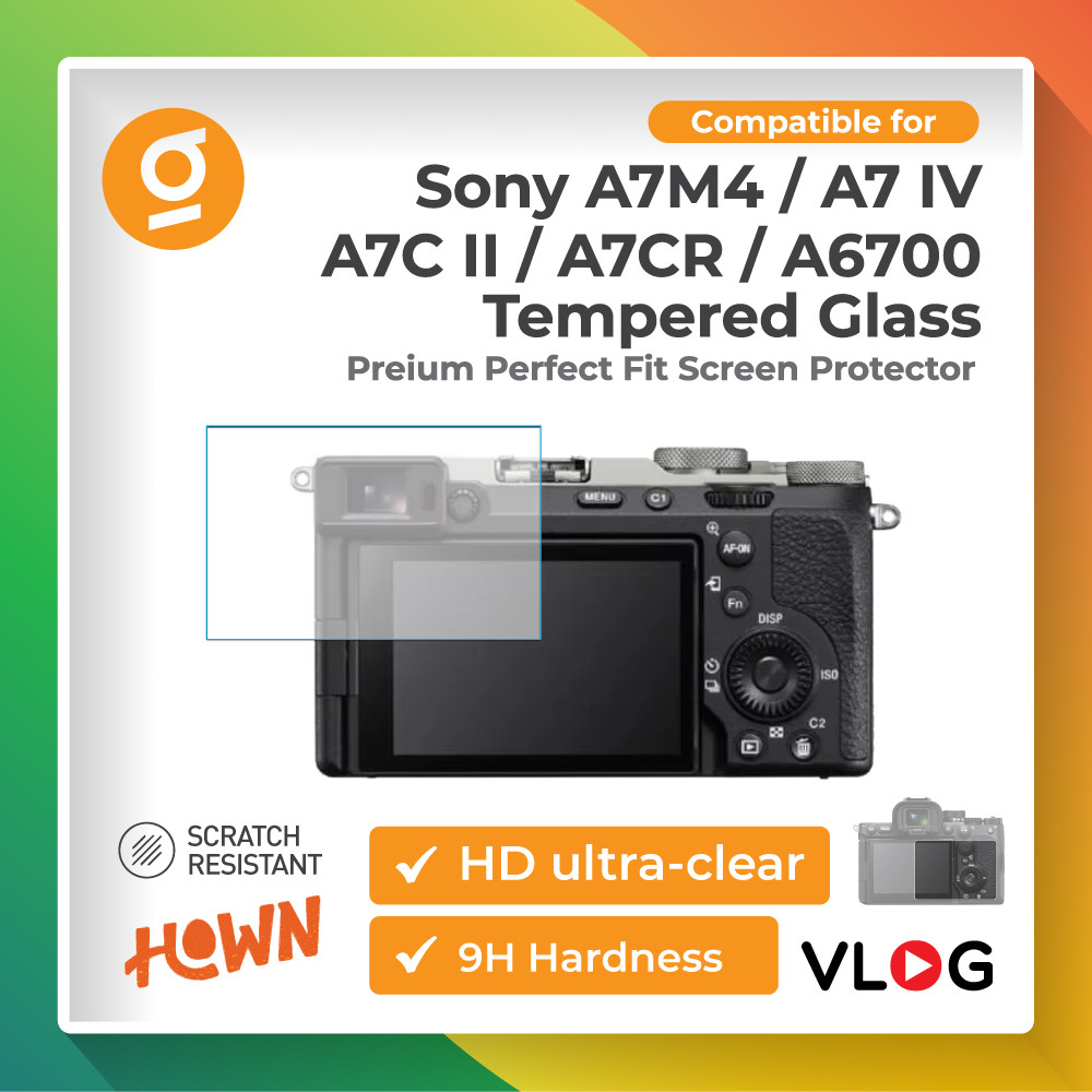 กระจกนิรภัยสําหรับ Sony ZV-E10 ii Anti-Scratch Alpha ZV E 10 Mark 2 ป้องกันหน้าจอ E10 II