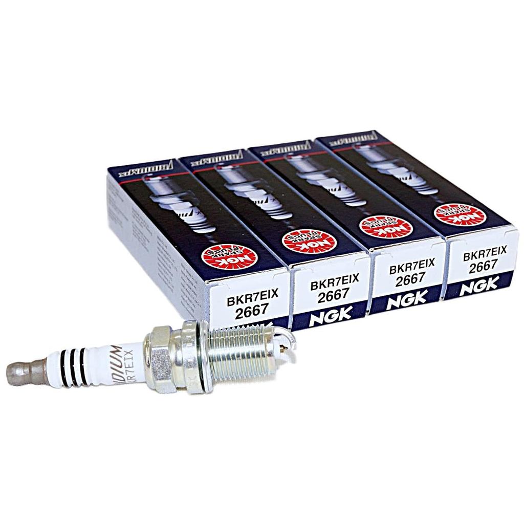 หัวเทียน NGK Iridium IX BKR7EIX (4 หัว) สำหรับ Honda Civic 1.8L (2010-2011) | NGK Iridium IX Spark P