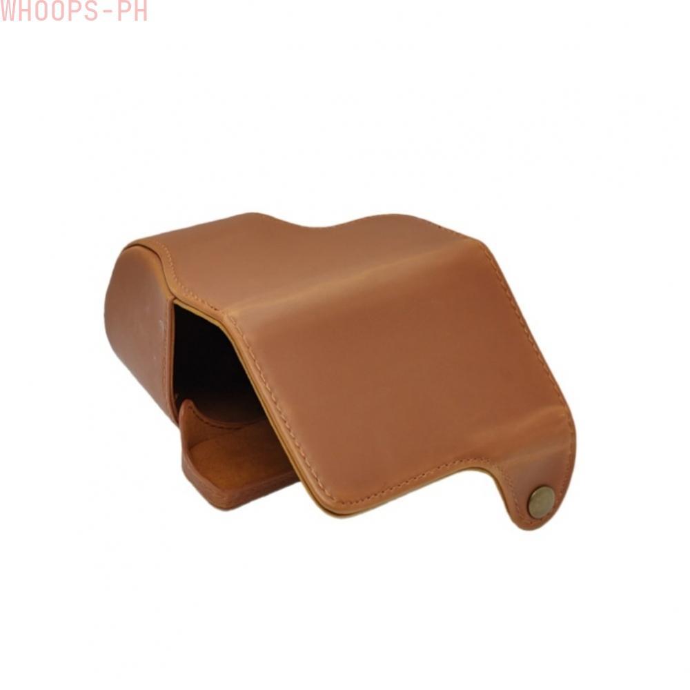 สําหรับ Sony ZV-E10 กระเป๋ากล้อง - กระเป๋า PU วินเทจพร้อมสายพกพาสบาย 12x6.5x5 ซม.