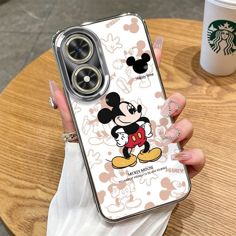 Imura สําหรับ OPPO A1 Pro Epic Mickey การ์ตูนกรณีรอบ 4 มุม Anti-Fall ฝาครอบกันชนเคสโทรศัพท์
