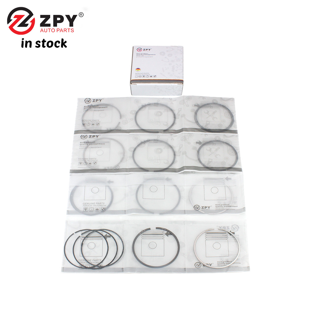คุณภาพสูง –ZPY ใหม่เครื่องปรับอากาศแหวนลูกสูบอะไหล่รถยนต์สําหรับ VW EA111 1.6 1.4T 211 1.6 03C198151