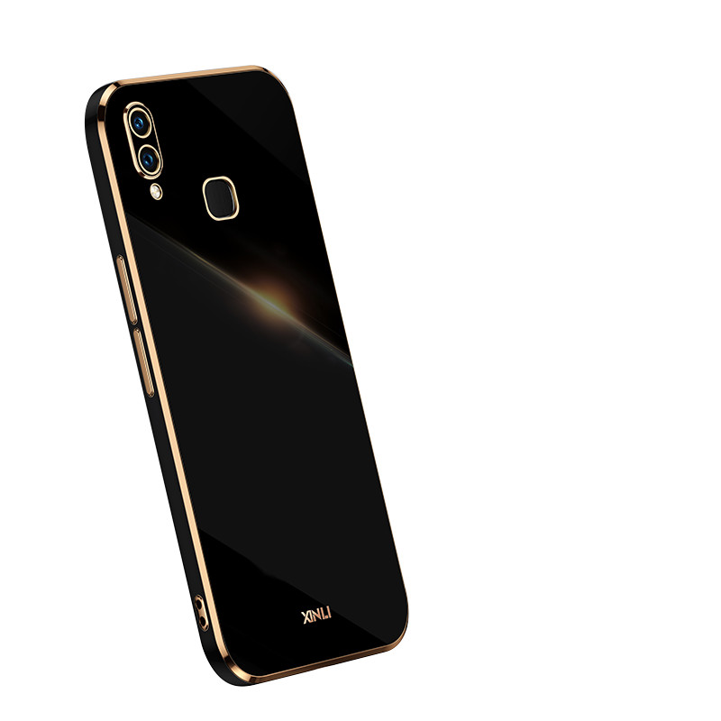 หรูหรา 6D ชุบสําหรับ Vivo Z3i สําหรับ Vivo Z3 สําหรับ Vivo V11i ปกอ่อน Silone เคสกันกระแทกกันชน