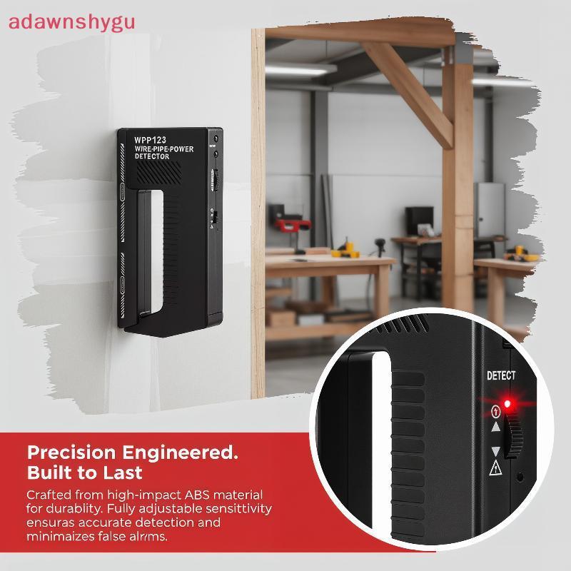 Adagu เครื่องสแกนผนัง WPP123 ที่มีความสําคัญสูงสําหรับการตรวจจับโลหะปรับเหมาะกับผนังประเภทต่างๆ TH