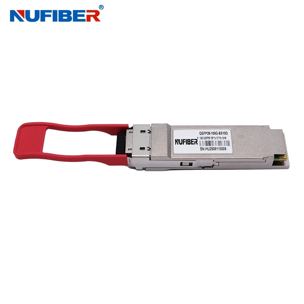 CIOR 100G BIDI QSFP28-100G-BX20U/D LC ยาว Reach Fiber Optic Transceiver ใช้งานร่วมกับสําหรับและ Mikr