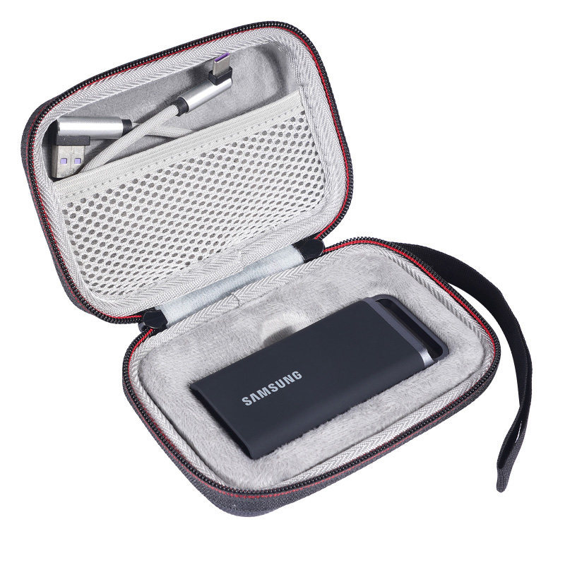 เหมาะสําหรับ SAMSUNG/SAMSUNG T5 EVO Solid State Drive Storage Bag T5 EVO Mobile Hard Drive Protectiv