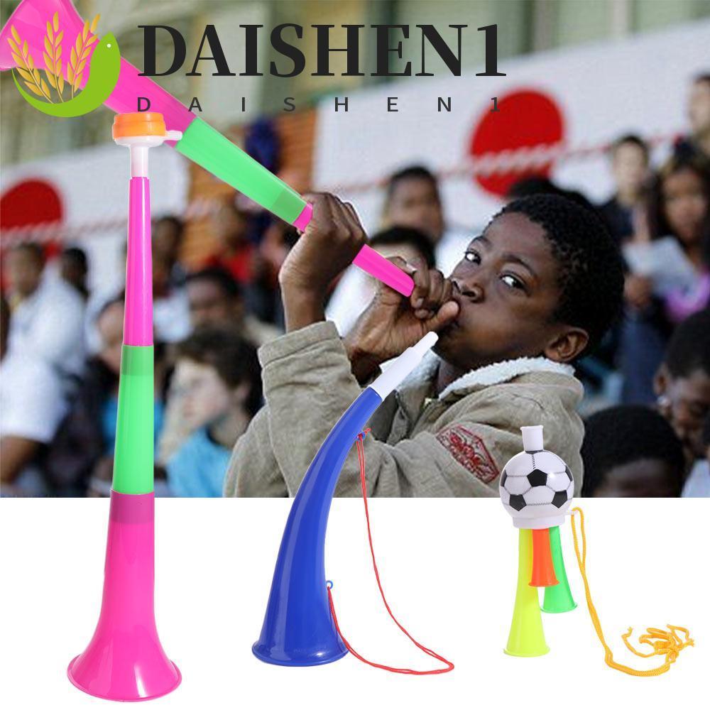 DAISHEN1 แตรพลาสติก, ของเล่นฮอร์นฮอร์น Ox เติมน้ํามัน, อุปกรณ์ประกอบฉากเด็ก เชียร์ ของเล่นมีเสียงแบบถอดได้ แฟนฟุตบอล