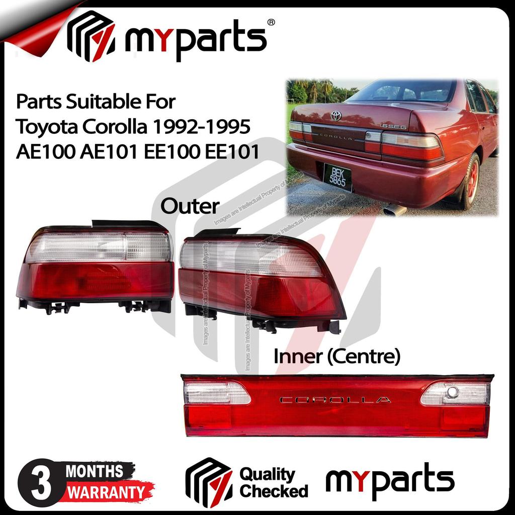Toyota Corolla AE100 AE101 EE100 EE101 1992-1995 ไฟท้าย Belakang