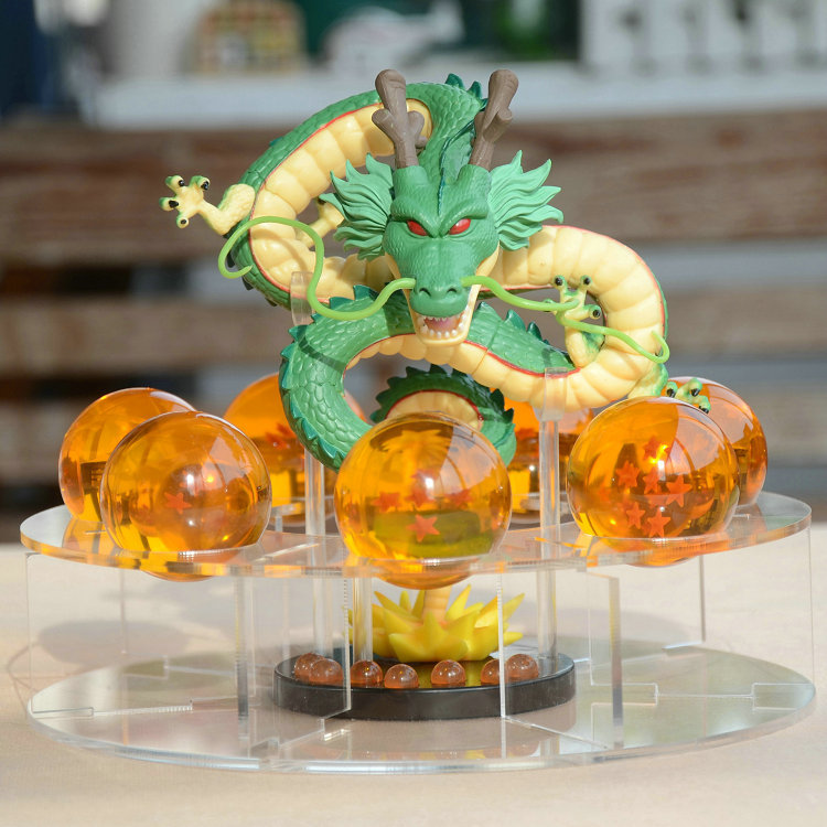 พร้อมสต็อกขายร้อนอะนิเมะรูป Dragon Ball 7 คริสตัลบอลหนึ่งชุดมังกรของเล่น Dragon Ball Ball Ball Wishi