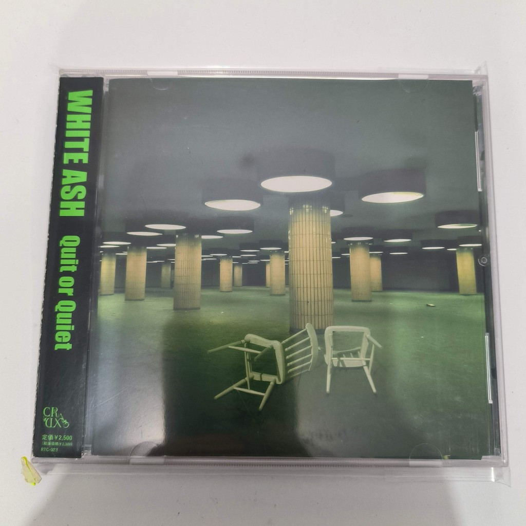 Z688 White Ash – Quit Or Quiet CD Album 2012 Rock Japan พร้อม OBI C0103