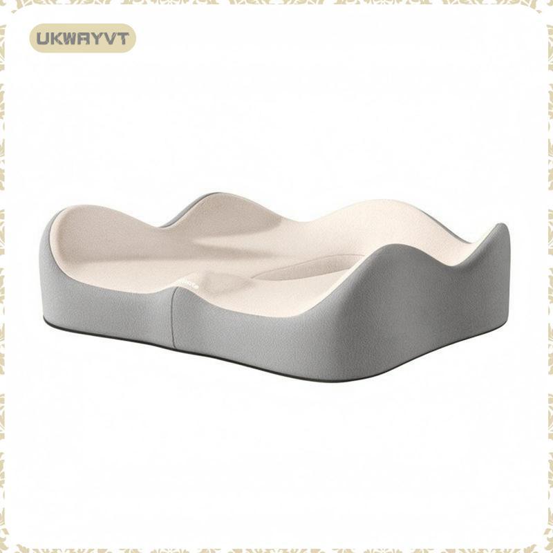 [ukwryvt] เบาะรองนั่งรูปตัว U Hollow Center U Shaped Memory Foam แผ่นรองสะโพกสีดํา