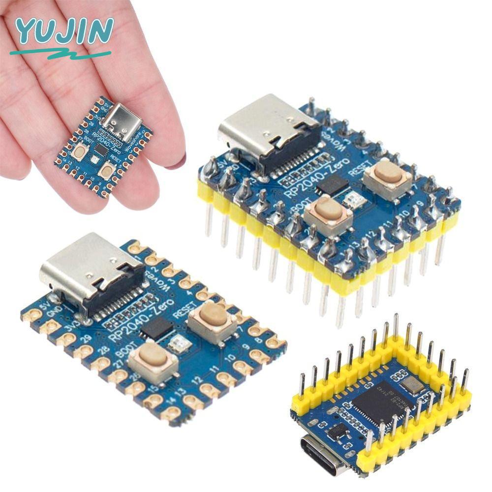 YUJIN RP2040 บอร์ดพัฒนา, Zero Form Factor RP2040 ชิป Raspberry Pi PICO Board, Compact 2MB แฟลช PICO 