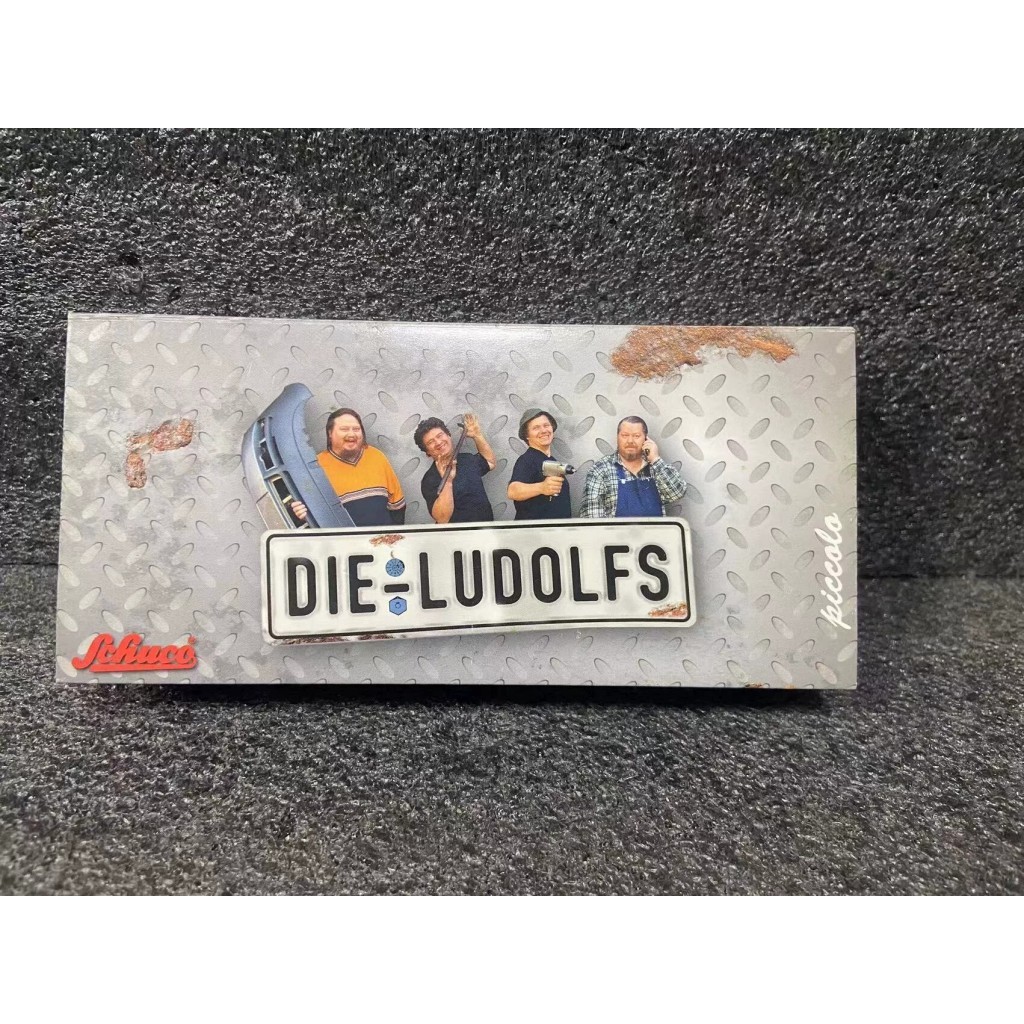 [คลังสินค้าพร้อม] Schuco Schuco 1/87 Volkswagen Beetle Citroen 2cv die ludolfs 2 Limited Double Car 