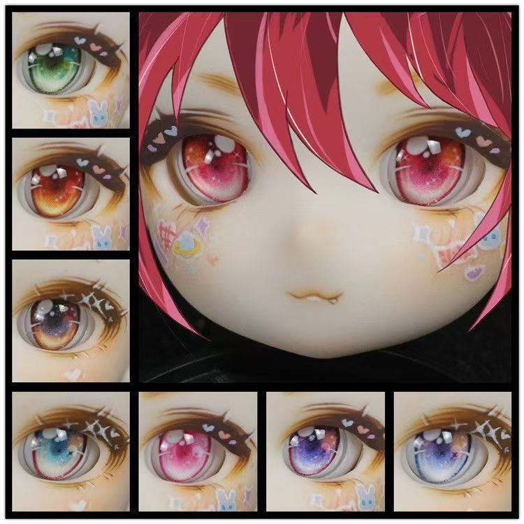 BJD Action Figure OB11 Dress Up Doll Eyeball Accessories 4 Points 8 Points 12 Points tinyfox Laser 1