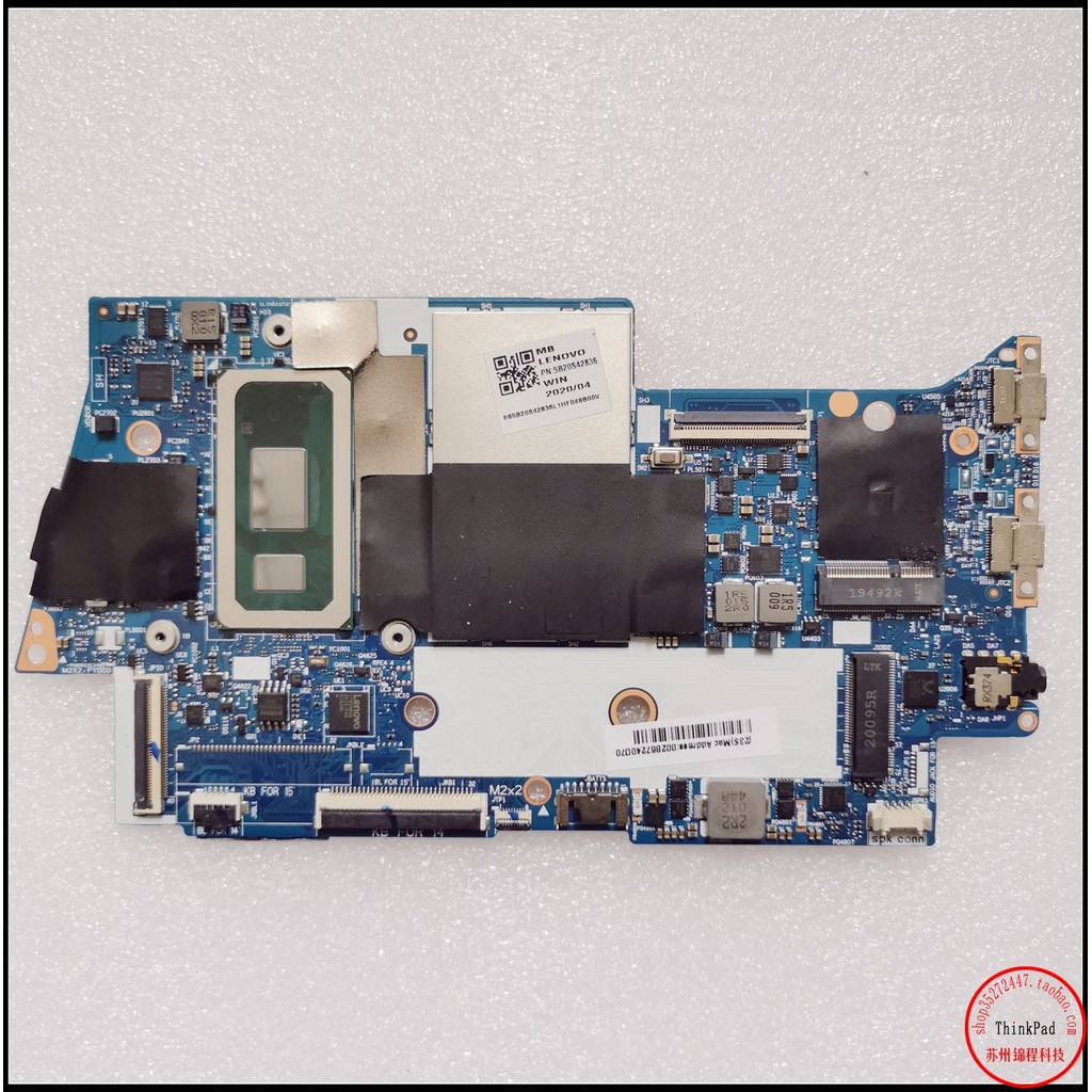 ต้นฉบับ Lenovo Lenovo Yoga C740-14IML 81TC มาเธอร์บอร์ด NM-C431 I7 UMA