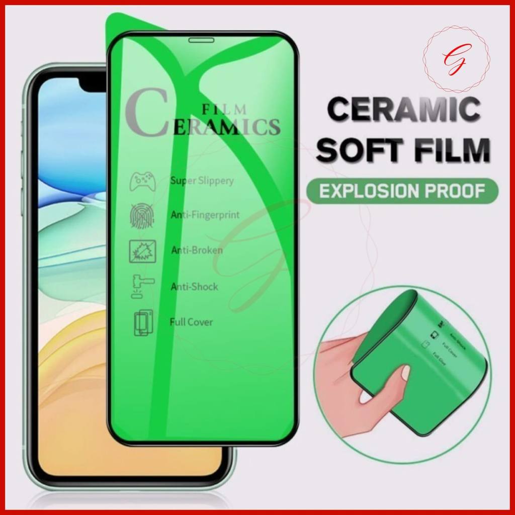 (CM5D) ฟิล์มCERAMIC FULL COVER สําหรับ VIVO iQOO Z11X Z10X Z10 LITE Z9 Z9X S1 S1 PRO T1 PRO T1 PRO Y