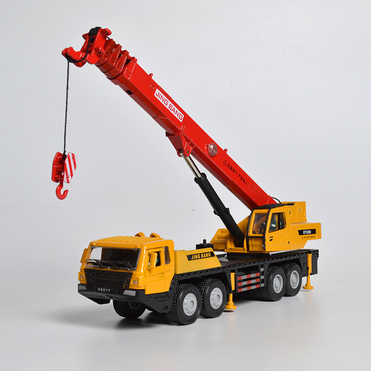 1: 50 Alloy Crane Crane Crane Model (เวอร์ชั่นสั้น) รถวิศวกรรมแขนแบบยืดหดได้รุ่น 85017AM