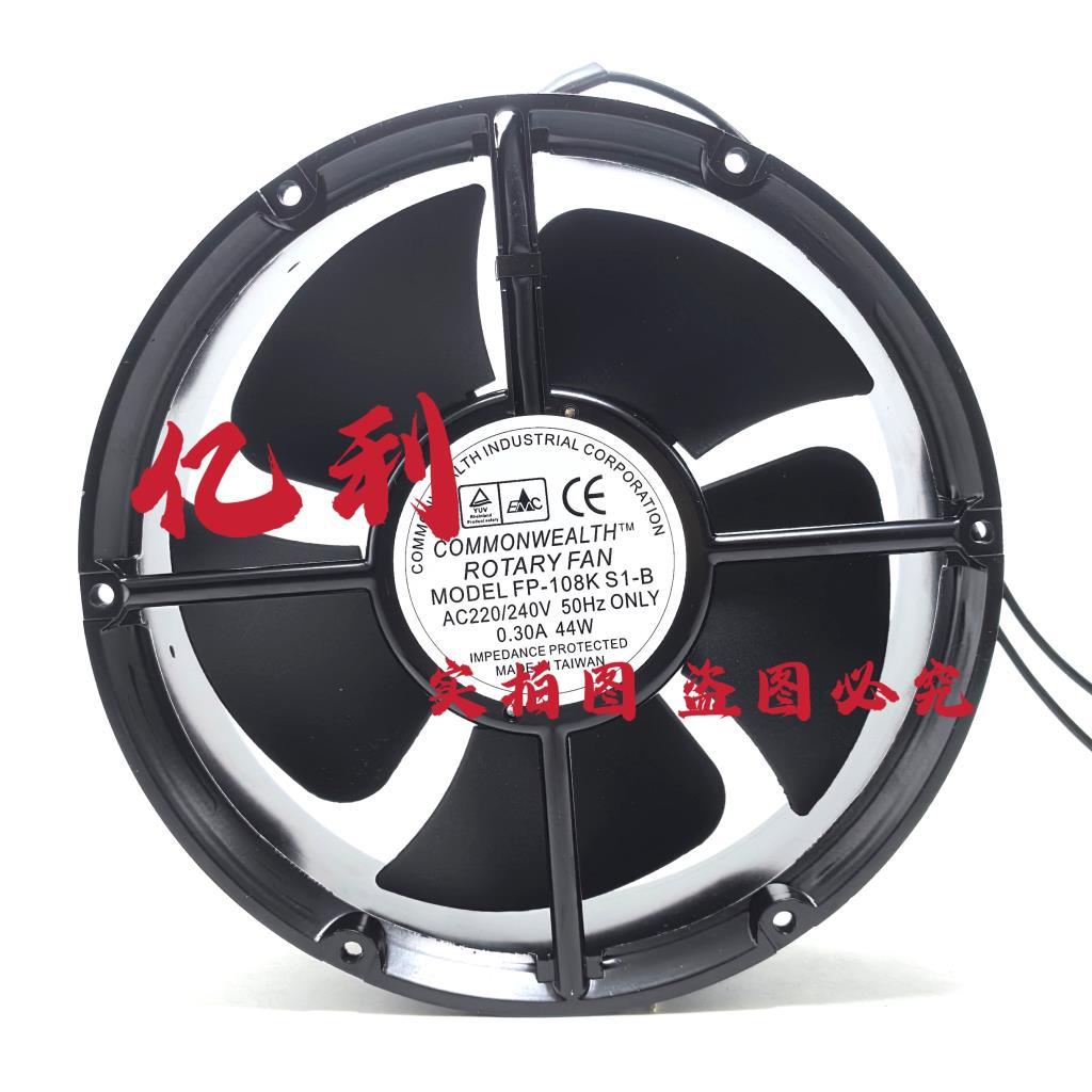 พัดลม Axial FP-108K S1-B 220V 0.3 A 44W พัดลม 220x60mm