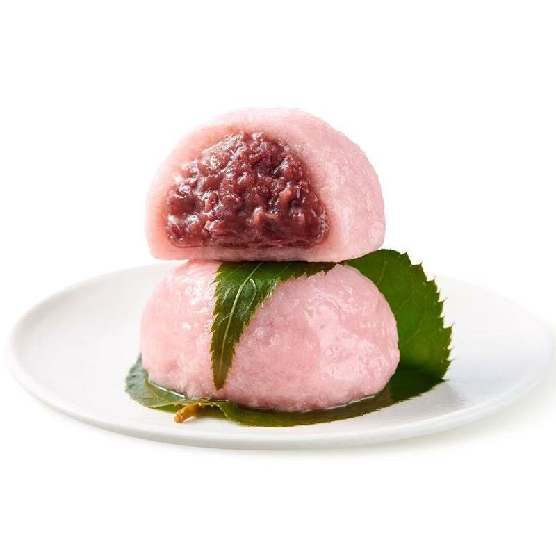 รูปแบบใหม่ Moqi Cherry Blossom Cake Japanese Cherry Blossom Red Bean Cherry Blossom Cake Cherry Blos