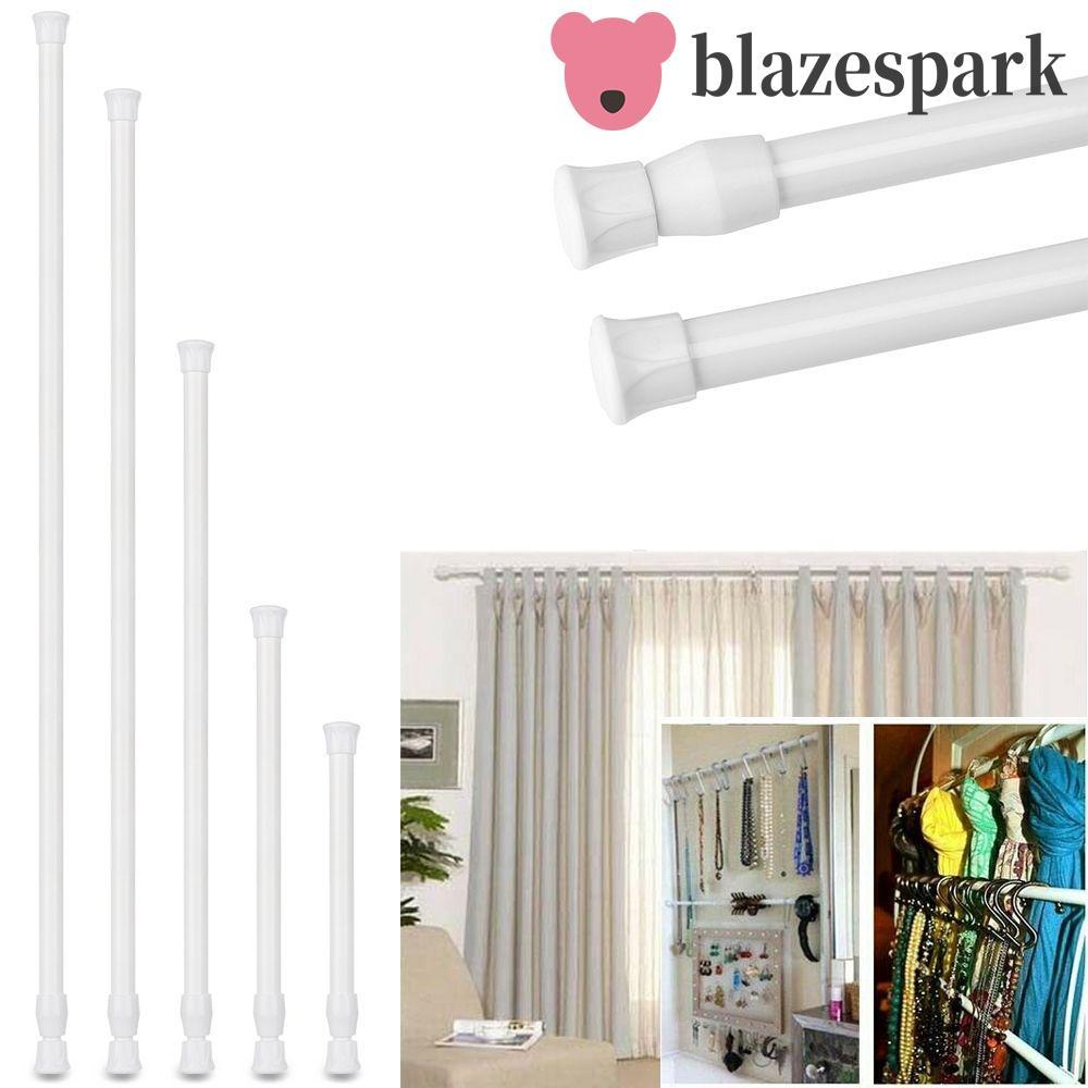 BLAZESPARK Telescopic Pole Curtain Rods Spring Loading Bathroom Products Net Rods Tension Stick