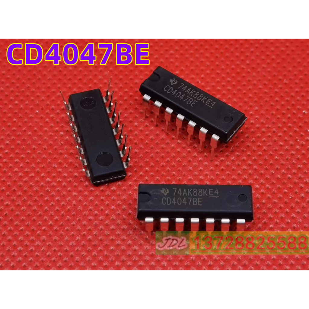 CD4047BE CD4047 DIP14 ใส่ตรงนําเข้าแบรนด์ใหม่ต้นฉบับ 100%