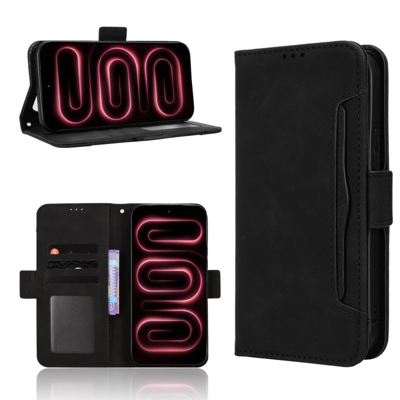 สําหรับ Xiaomi Poco F9 Pro 5G ฝาครอบหนังพรีเมี่ยม Multi-card slot สําหรับ Redmi K100 Pro 5G เคสโทรศั