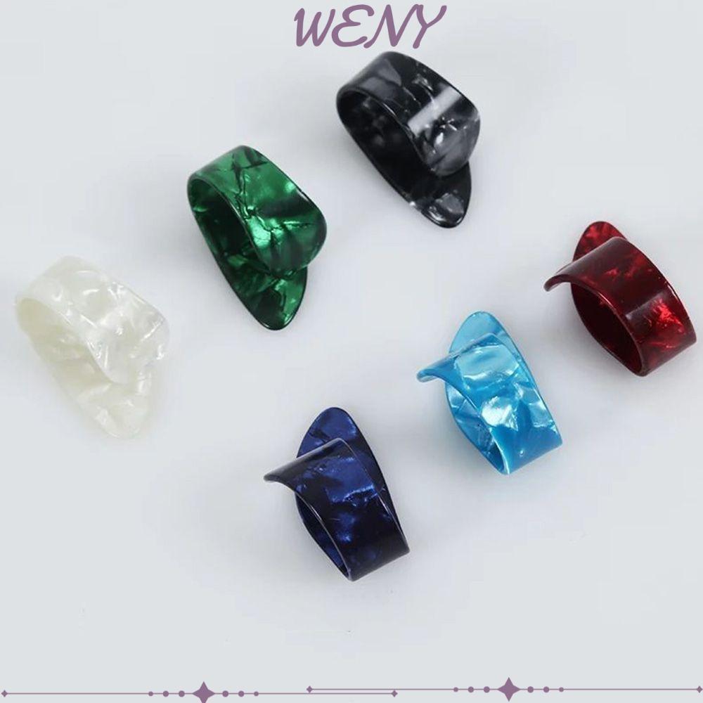 WENY Guitar Picks Bass สําหรับชิ้นส่วนกีตาร์ Acoustic Celluloid