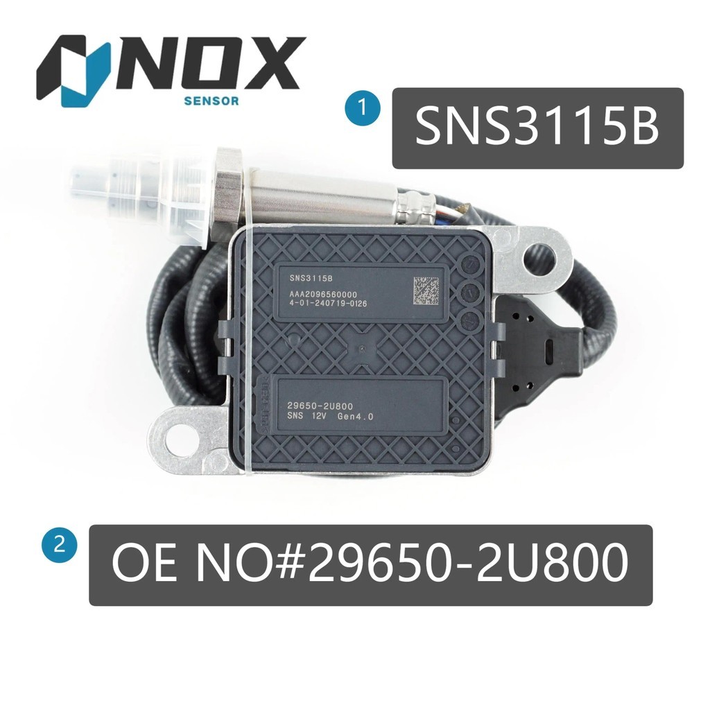 SNS3115B ไนโตรเจนออกไซด์เซ็นเซอร์ NOx เซ็นเซอร์ 29650-2U800 สําหรับ Hyundai Tucson 1.6 Crdi 296502U8