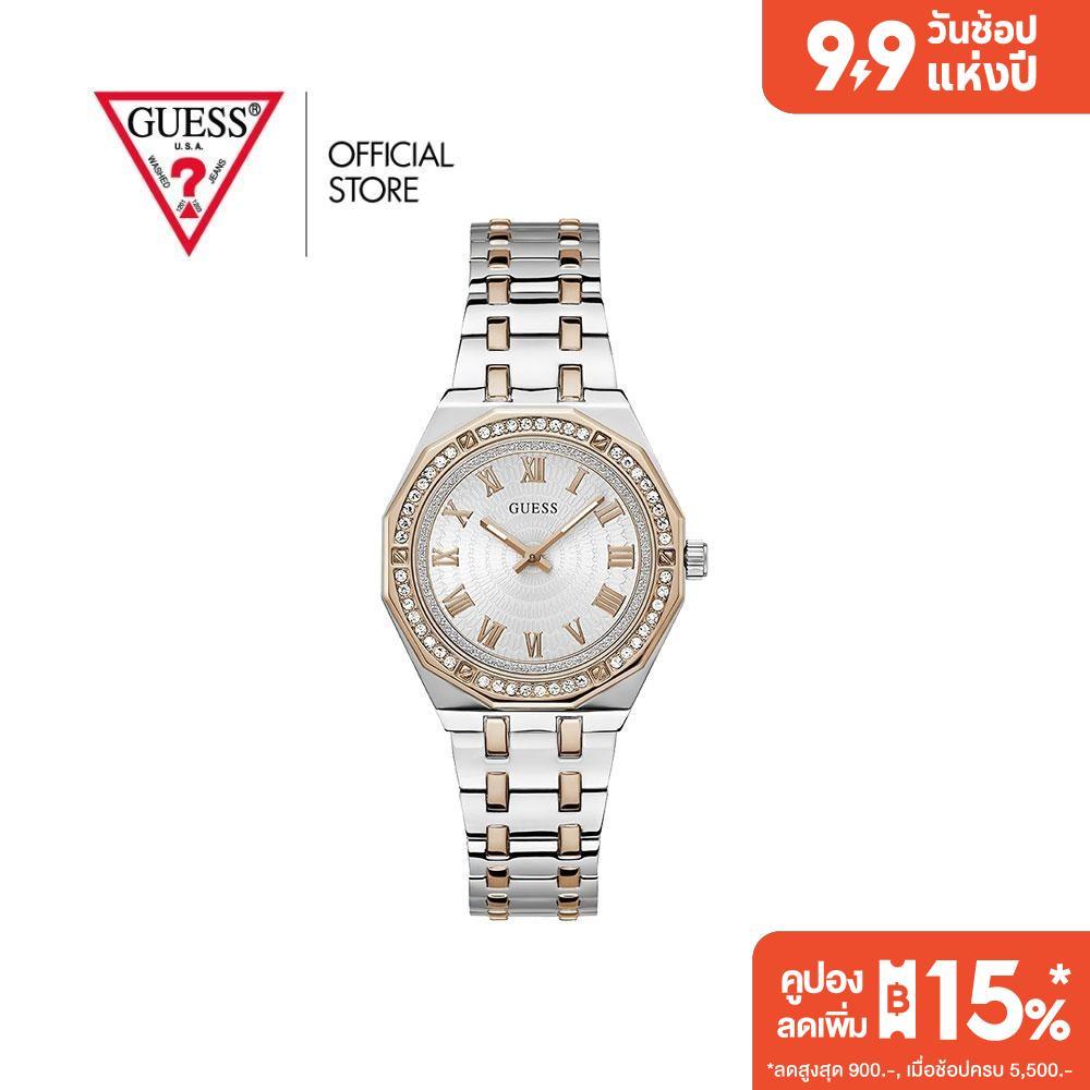GUESS นาฬิกาข้อมือ รุ่น DESIRE GW0770L5 สีเงิน