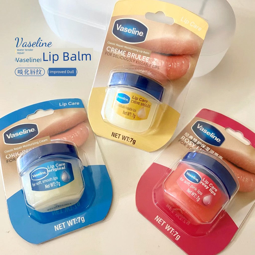 lip balm lipbalm Vaseline Vaseline Lip Balm Moisturizing Anti-Drying Crystal Jelly Lip Balm Lip Mask