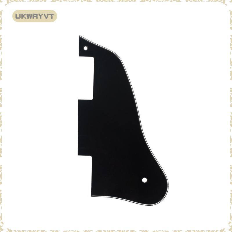 [ukwryvt] แผ่นขูด Pickguard PVC 3 ชั้นสําหรับ ES335 Guitar Replacement Part Black