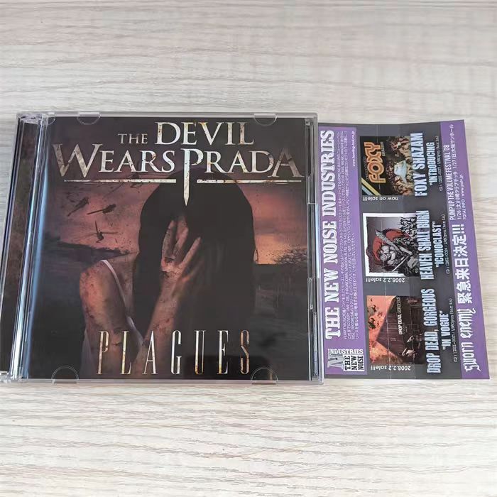 THE DEVIL WEARS PRADA PLAGUES 2CD ไม่ปิดผนึก