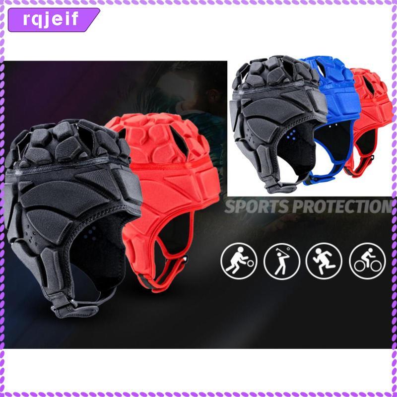 [rqjeif] Scrum Cap Youth Kids Adult Head Protector Sports Helmet Breathable EVA Soft Shell สําหรับสเ