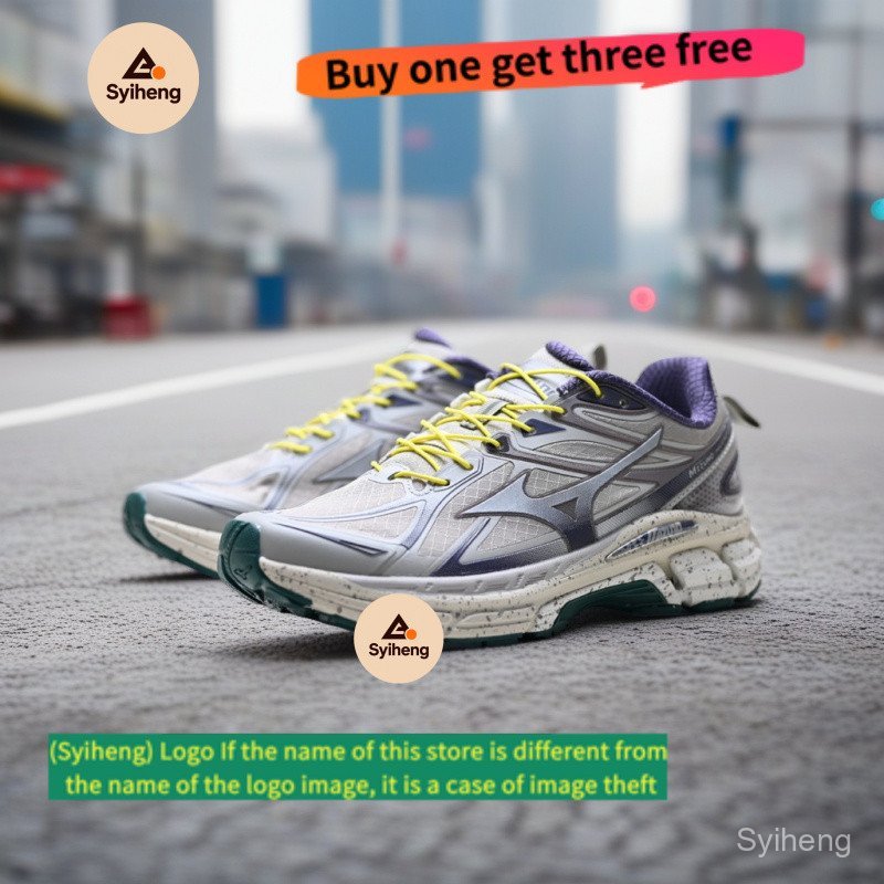 Mizuno Halo Mix Retro Jogging Shoes Breathable Mesh Cushioning Rebound Fitness Travel Couple Sports 