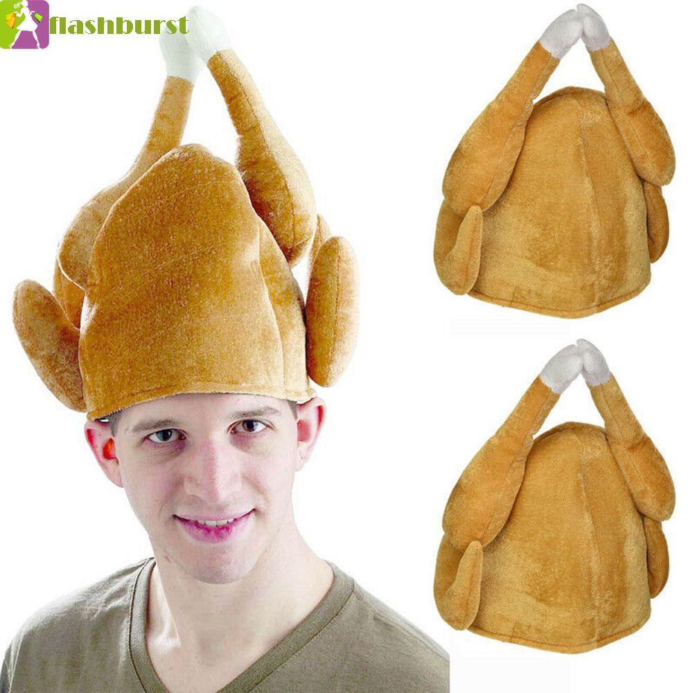 FLASHBURST Festival Costume Creative Funny Roasted Caps