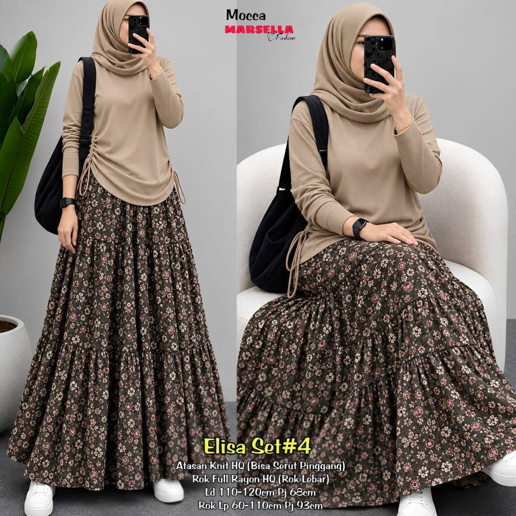 1109 LISA SET 4 by MARSeLLa DAILY WEAR ORIGINAL BRAND FASHION SOLO
