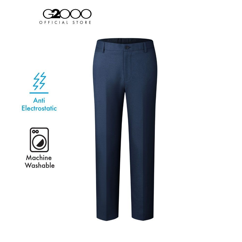 G2000 กางเกงสูทสำหรับผู้ชาย ทรง Smart Fit รุ่น 4115207278 NAVY