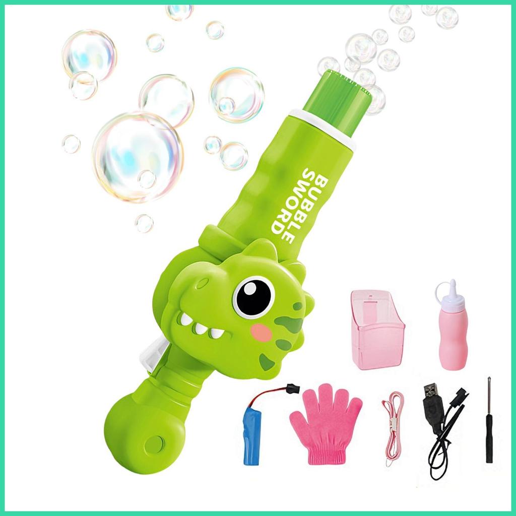 Bubble Fog Machine KidsToy พร้อมแสงและดนตรีสําหรับ Party แบบพกพา Fog Bubble Maker สําหรับเด็กผู้หญิง
