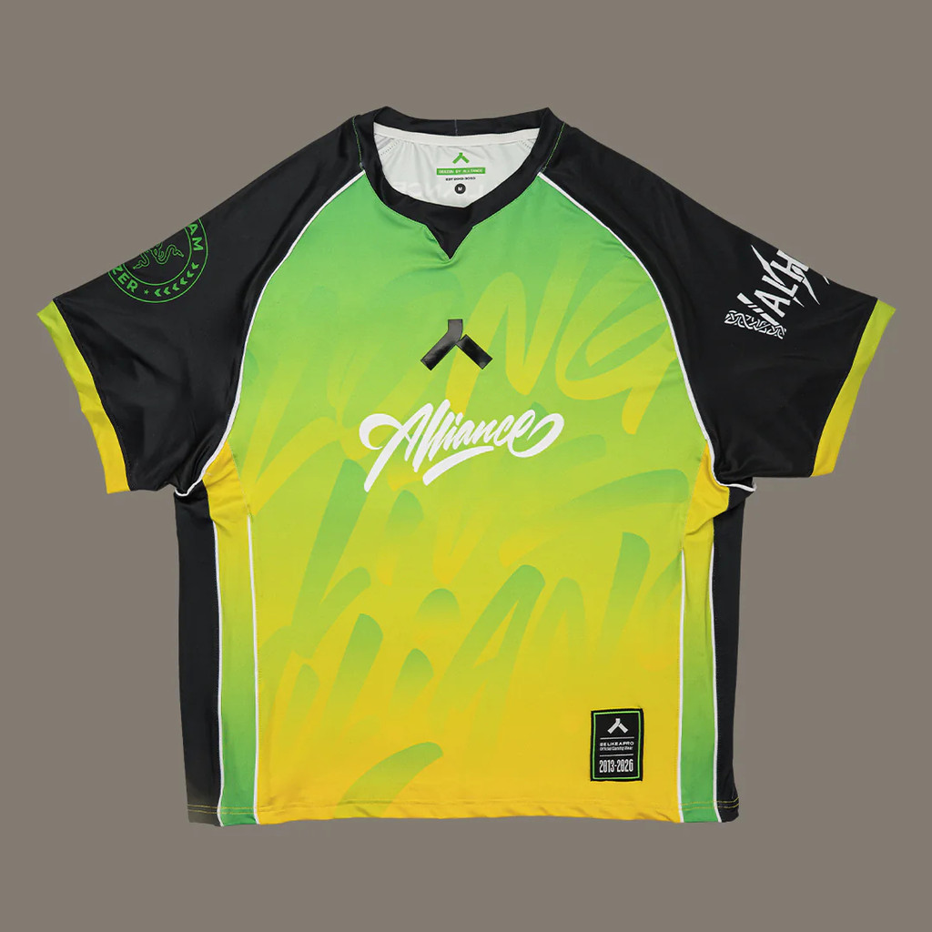 [ปรับแต่งได้]เสื้อทีมอย่างเป็นทางการ Alliance 2026 The Alliance E-sports เสื้อยืด, Summer Qui