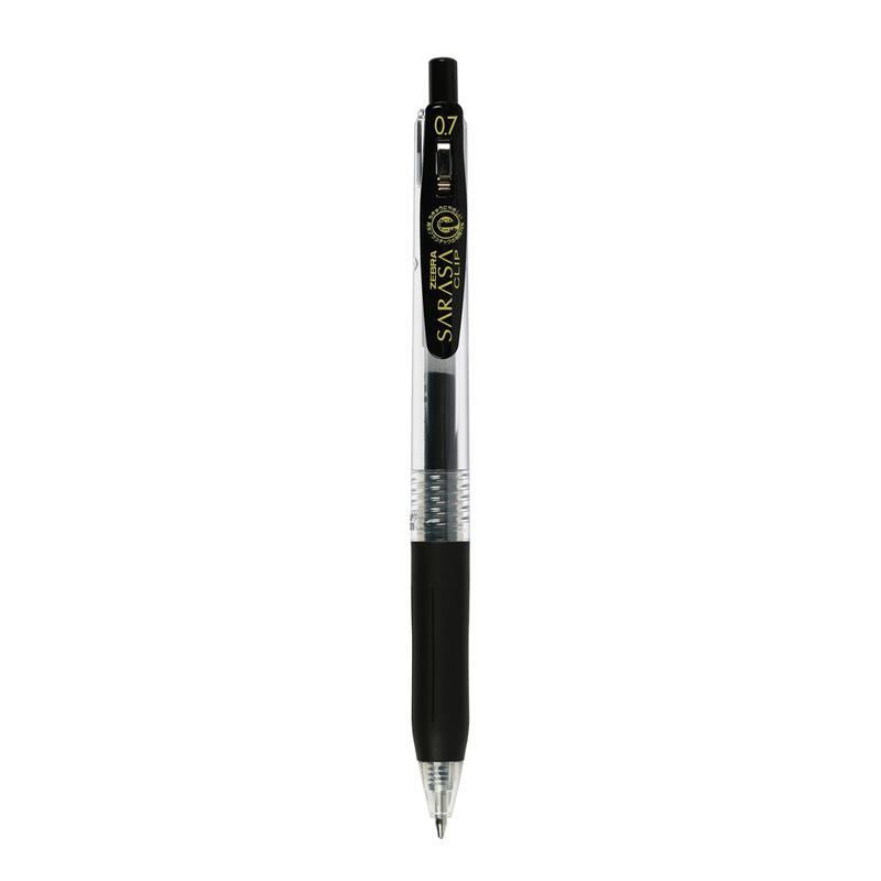 ZEBRA ปากกาหมึกเจล SARASA รุ่น JJB-15 BK สีดำ หัวปากกา 0.7 มม.