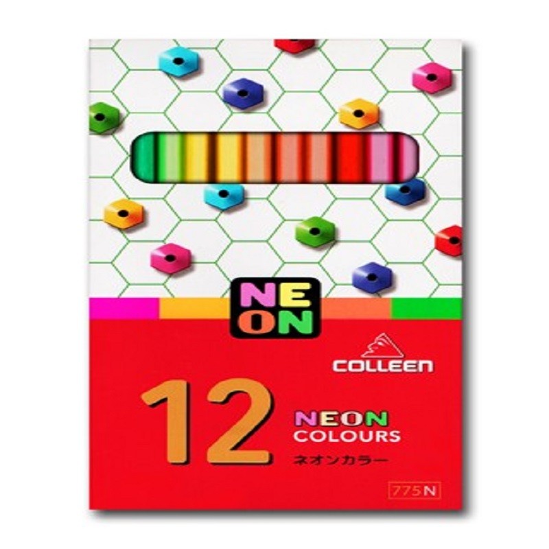 COLLEEN أقلام تلوين خشبية #775 ‏(12 لوناً)