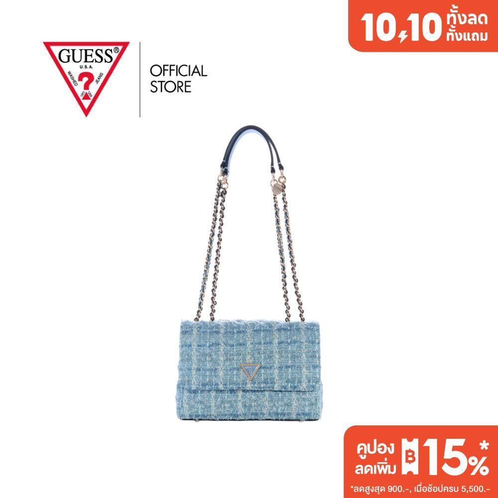 GUESS حقيبة GIULLY II قابلة للتحويل بغطاء — أزرق — صورة 2