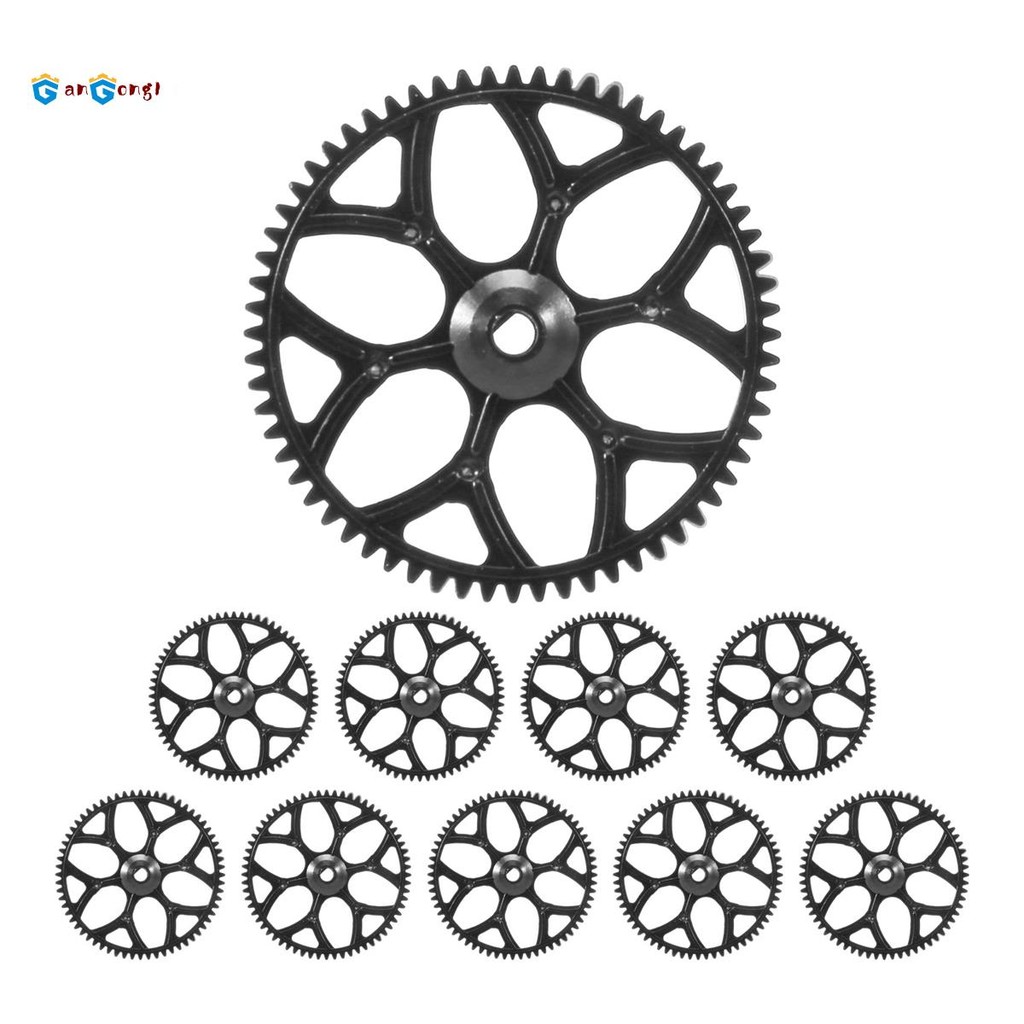 [gangong1] 10 ชิ้นเกียร์หลักสําหรับ V911S V977 V988 V930 V966 XK K110 RC เฮลิคอปเตอร์เครื่องบิน Dron