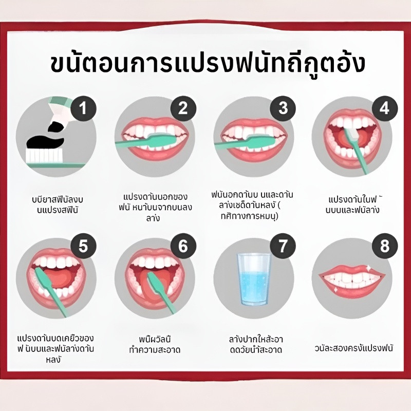 ฟอกฟัน ยาสีฟัน ยาสีฟันโปรไบโอติก SP10 ยาสีฟันทำความสะอาดและขจัดคราบ Whitening Toothpaste - รูปที่ 6
