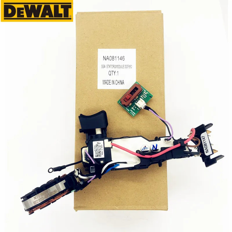 สวิตช์สเตเตอร์สําหรับ DEWALT DCF850B DCF850 DCF850N DCF850NT NA081146