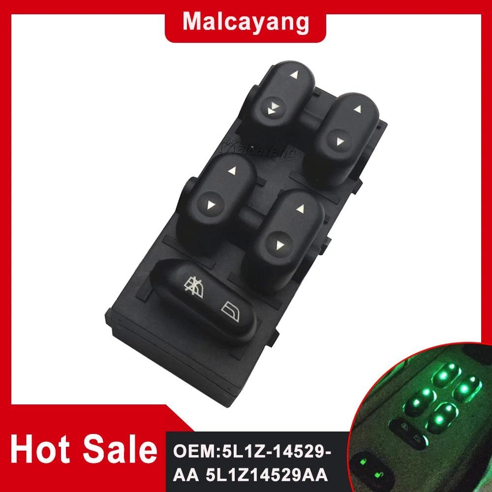 5L1Z14529AA ด้านหน้า LH ไดร์เวอร์ด้านข้างหน้าต่างสวิทช์สําหรับ Ford F150 2004 2005 2006 2007 2008 Cr