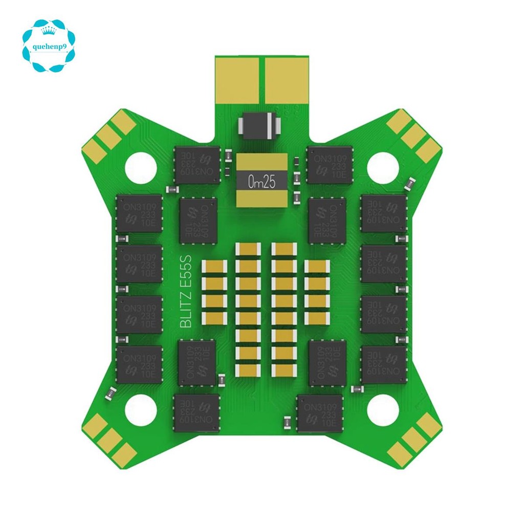 [Fast Q9]สําหรับคอนโทรลเลอร์เที่ยวบิน ATF435 ในตัว OSD + E55S 4-IN-1 ESC 2-6S ESC สําหรับ RC FPV Fre