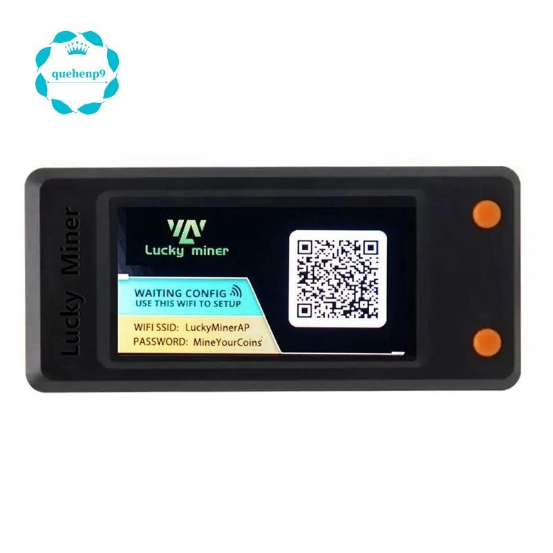 [Fast Q9]สําหรับ LV02 74KH/S SHA256 BTC SOLO Miner อุปกรณ์ Crypto Miner ASIC Mining Silent Miner