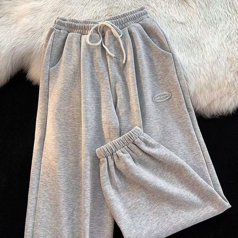 美式hiphop裤子男夏季薄款运动卫裤潮流休闲长裤百搭宽松束脚裤女American-style hiphop pants men's summer thin20251014